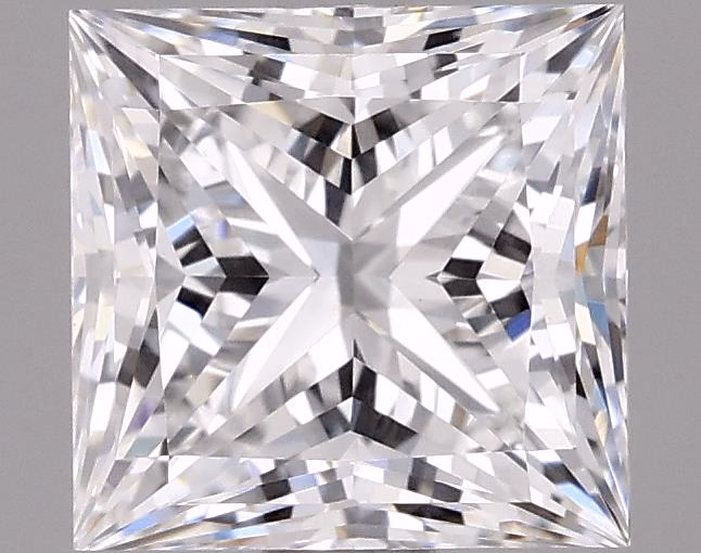 2.01 Carat Princess Cut Lab Diamond