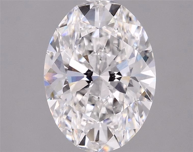 3.35 Carat Oval Cut Lab Diamond