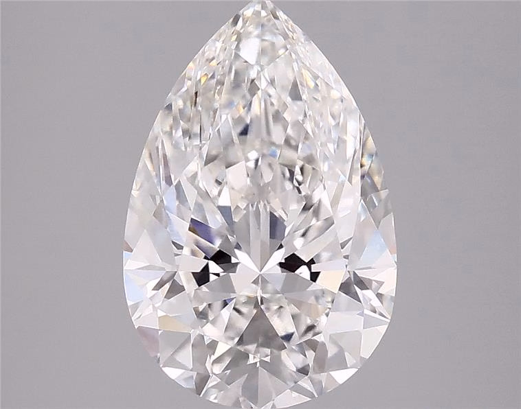 3.03 Carat Pear Cut Lab Diamond