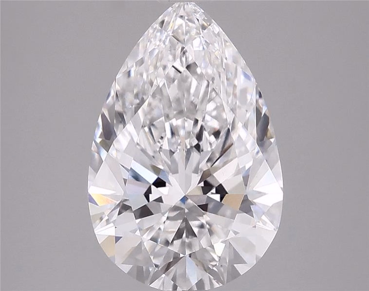 1.86 Carat Pear Cut Lab Diamond