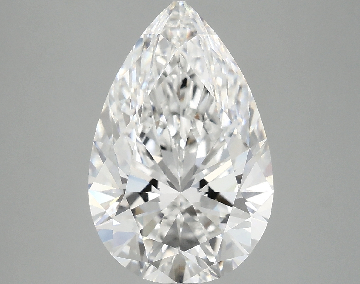 4.06 Carat Pear Cut Lab Diamond