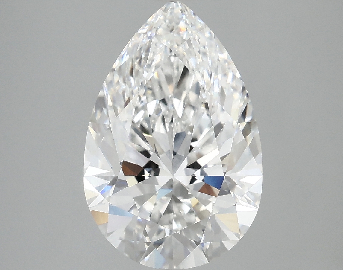 4.08 Carat Pear Cut Lab Diamond