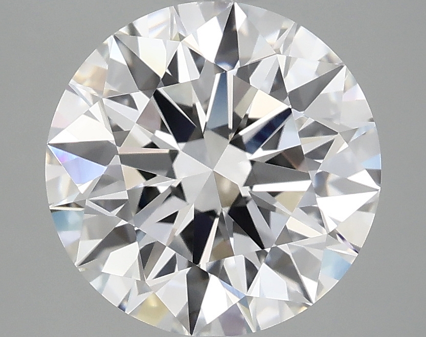 3.07 Carat Round Cut Lab Diamond