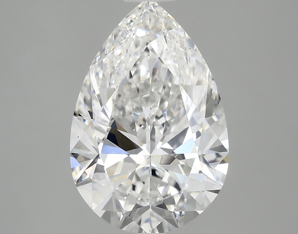 2.5 Carat Pear Cut Lab Diamond