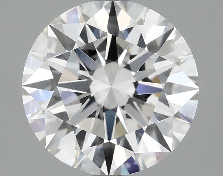 2.07 Carat Round Cut Lab Diamond