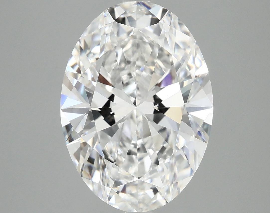 3.84 Carat Oval Cut Lab Diamond
