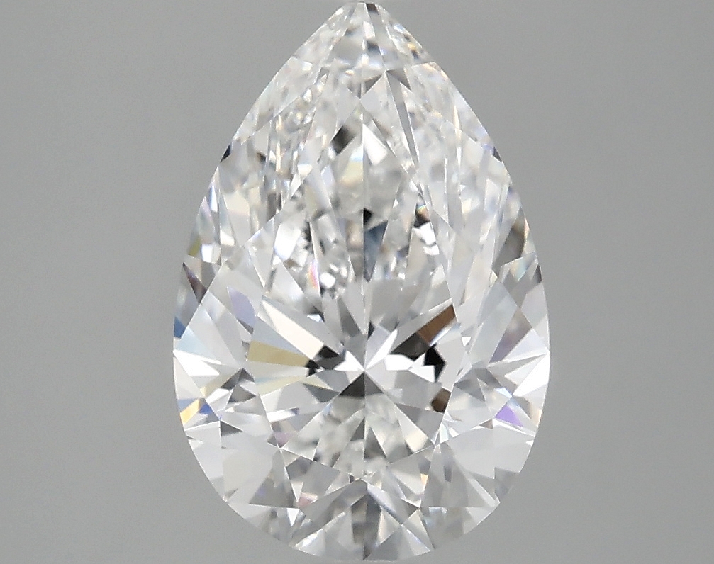 2.88 Carat Pear Cut Lab Diamond