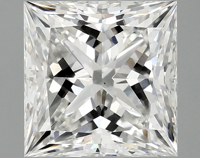 2.59 Carat Princess Cut Lab Diamond