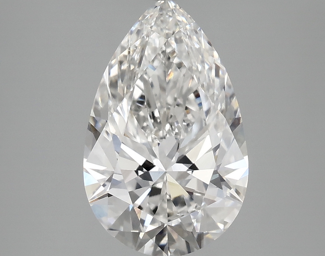 2.89 Carat Pear Cut Lab Diamond