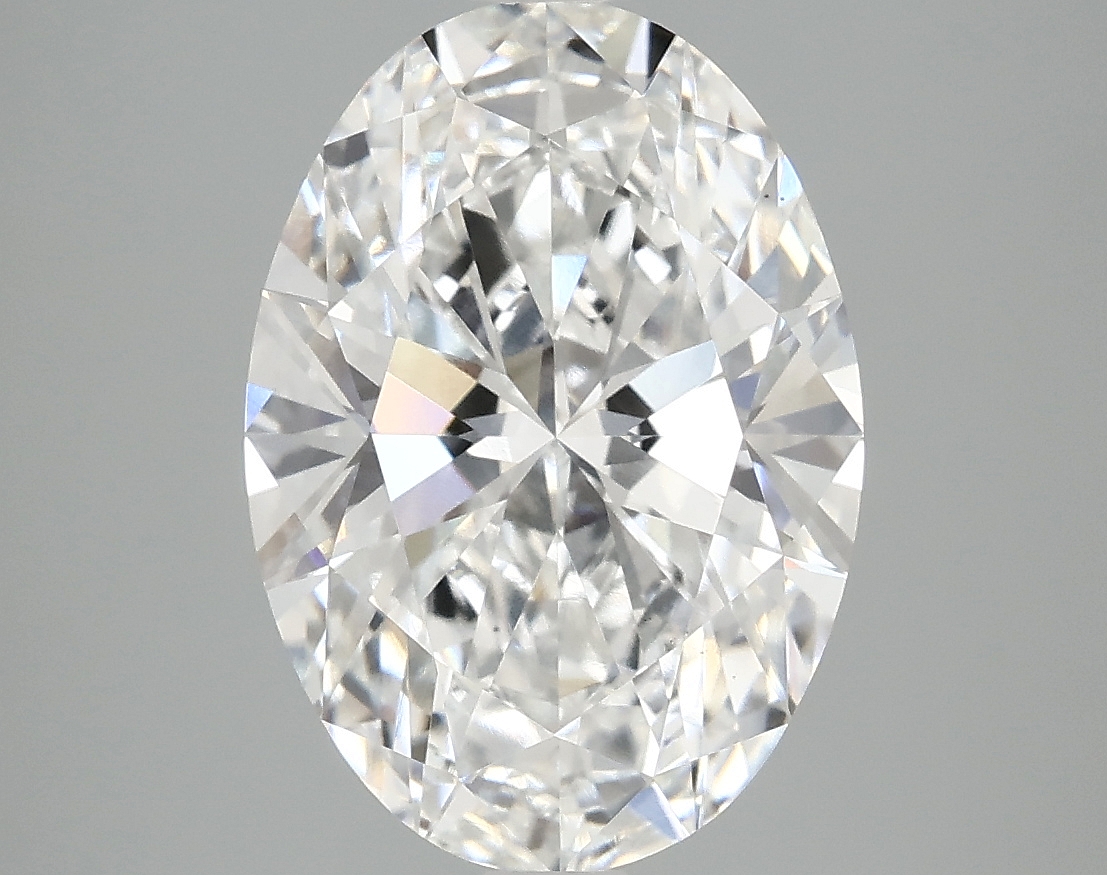 3.93 Carat Oval Cut Lab Diamond