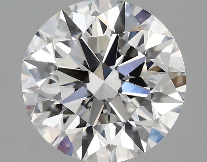 2.06 Carat Round Cut Lab Diamond