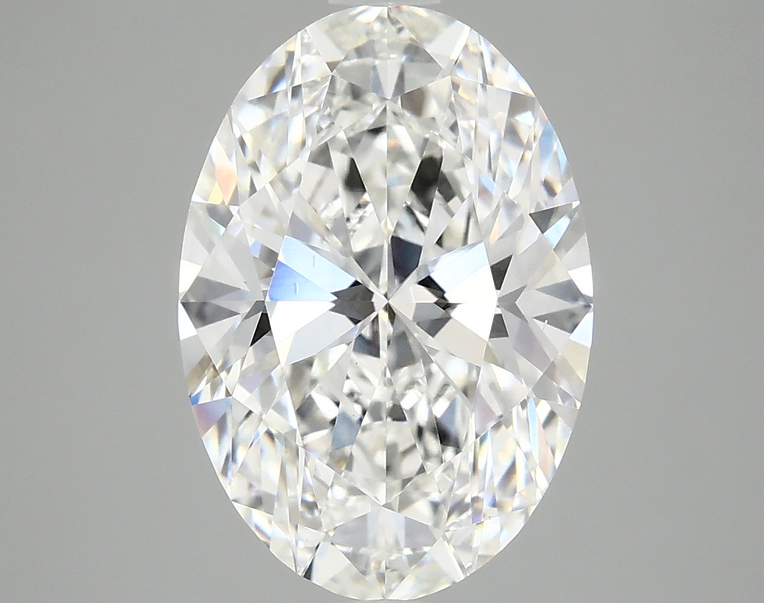 3.9 Carat Oval Cut Lab Diamond