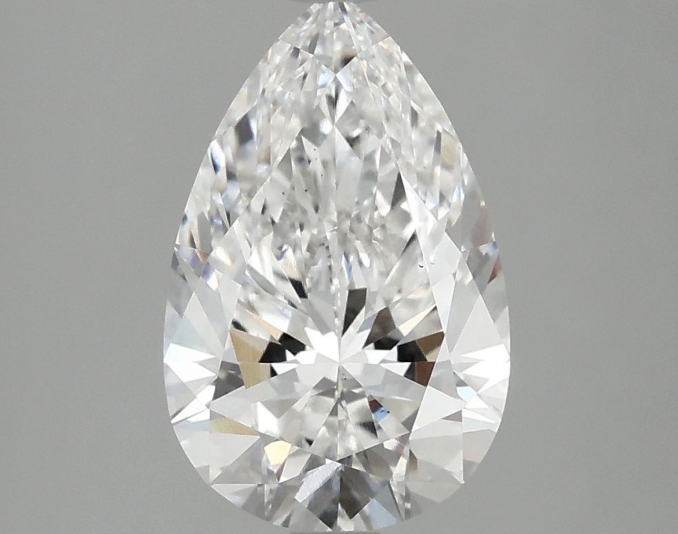 2.45 Carat Pear Cut Lab Diamond