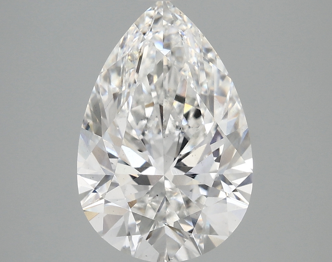 3.87 Carat Pear Cut Lab Diamond