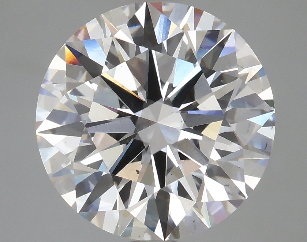 3.79 Carat Round Cut Lab Diamond