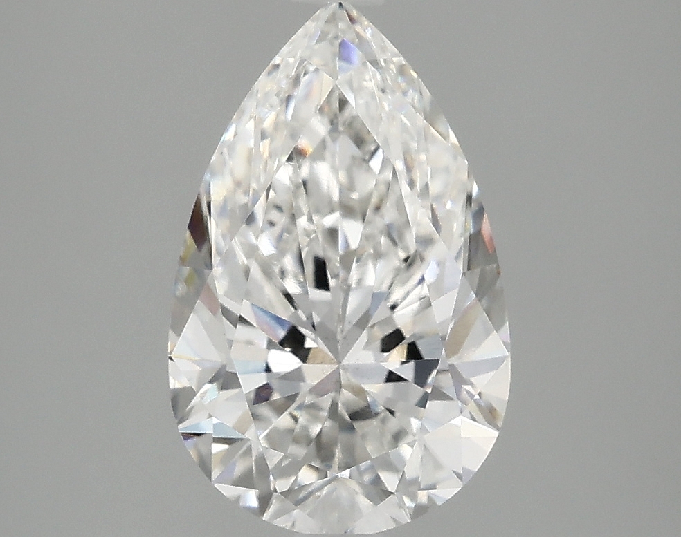 2.45 Carat Pear Cut Lab Diamond