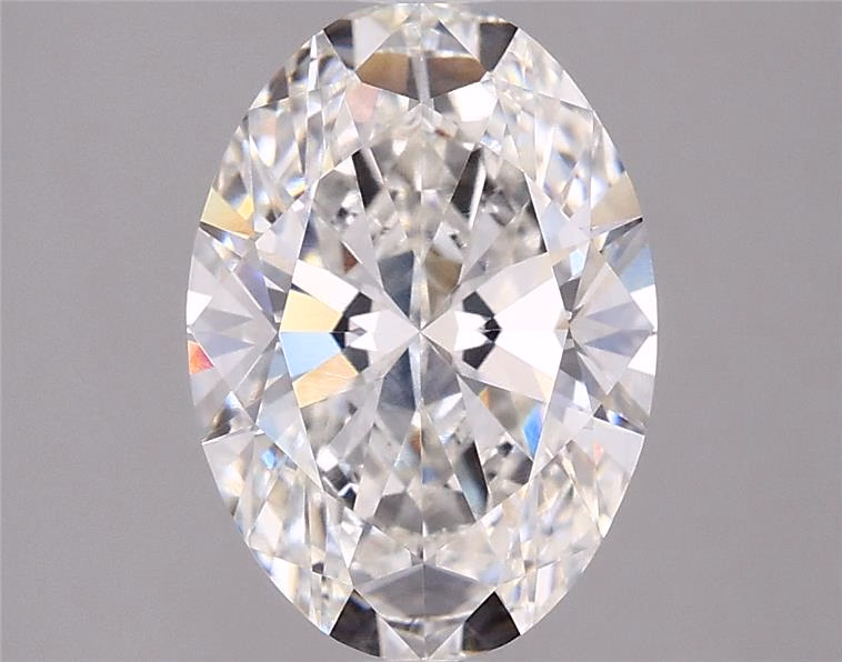 3.08 Carat Oval Cut Lab Diamond