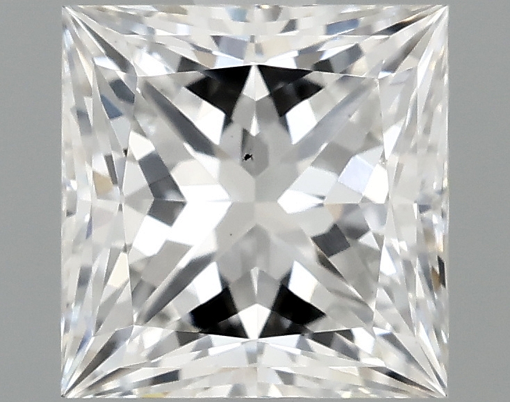 1.58 Carat Princess Cut Lab Diamond
