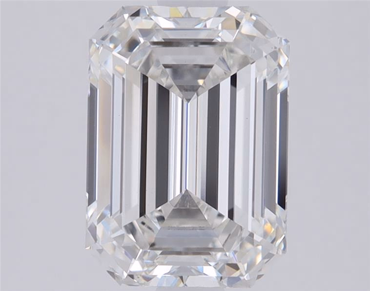 1.58 Carat Emerald Cut Lab Diamond