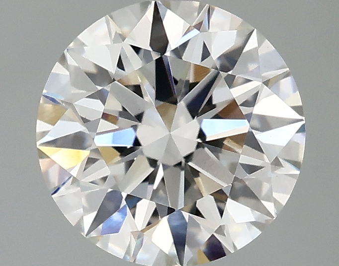 2.01 Carat Round Cut Lab Diamond