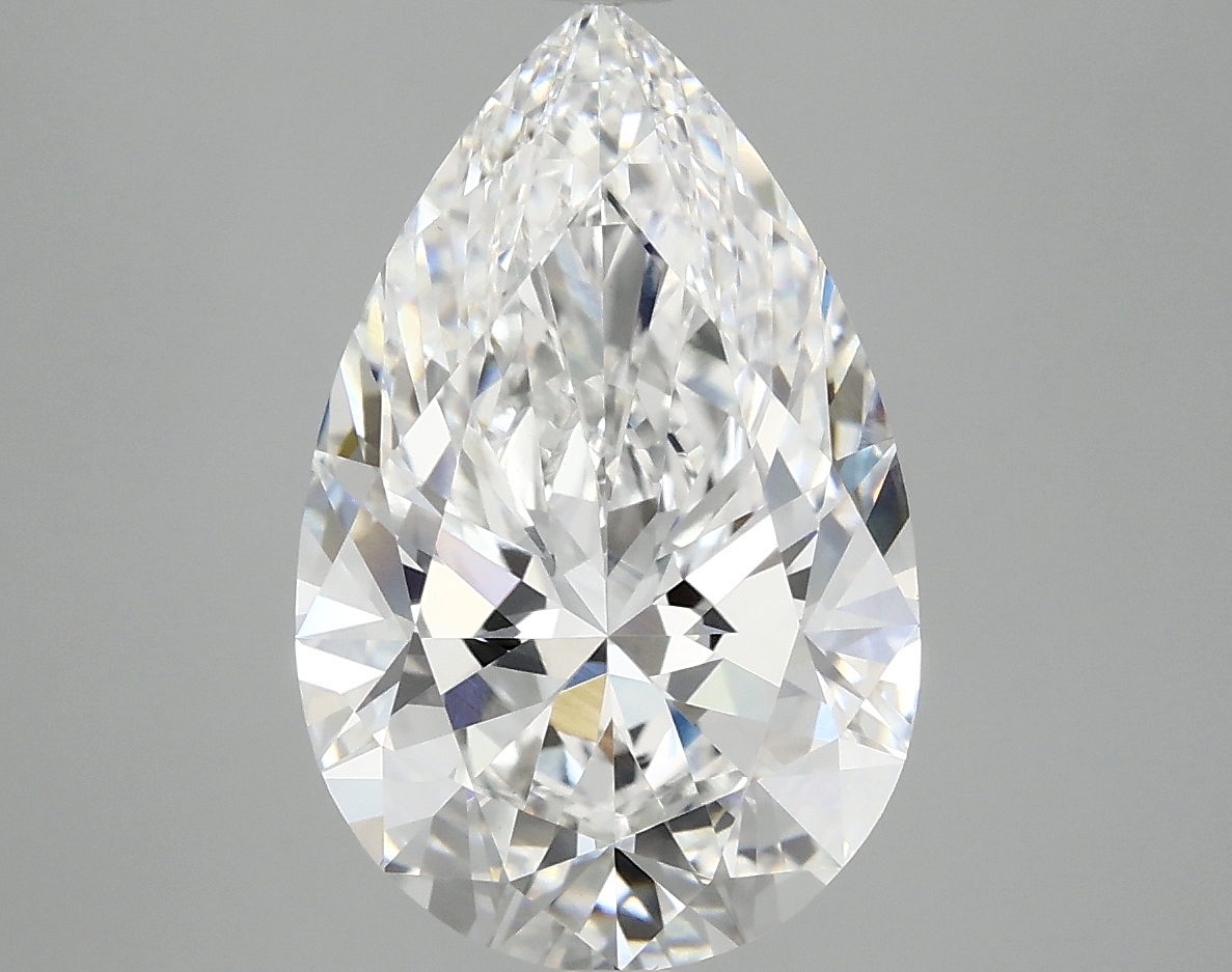 4.1 Carat Pear Cut Lab Diamond