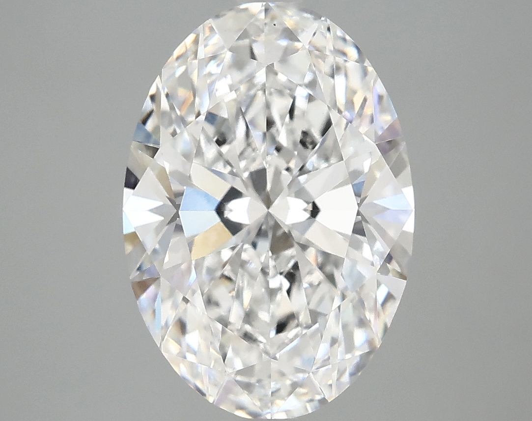 3.9 Carat Oval Cut Lab Diamond