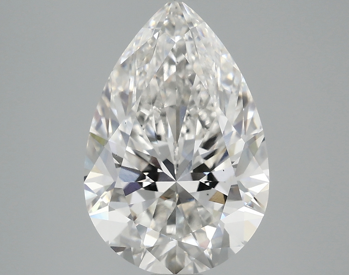 3.87 Carat Pear Cut Lab Diamond
