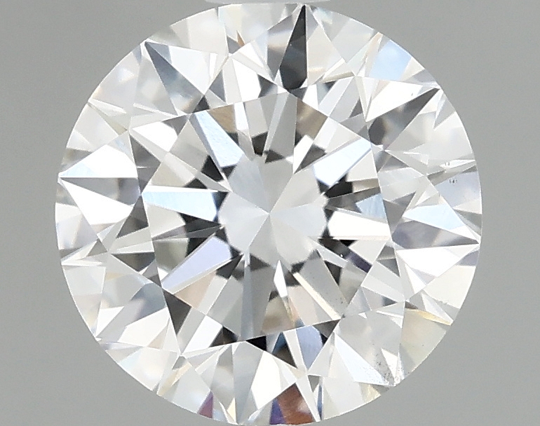 1.37 Carat Round Cut Lab Diamond
