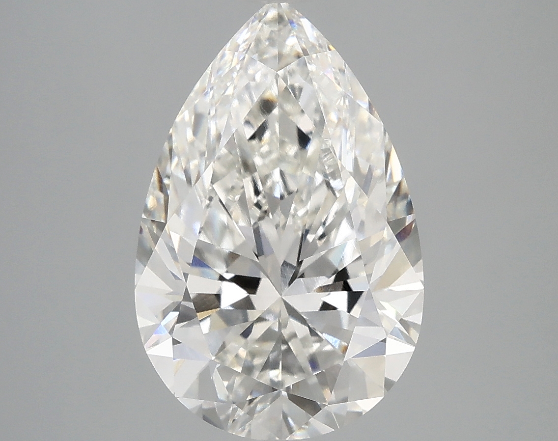 3.94 Carat Pear Cut Lab Diamond
