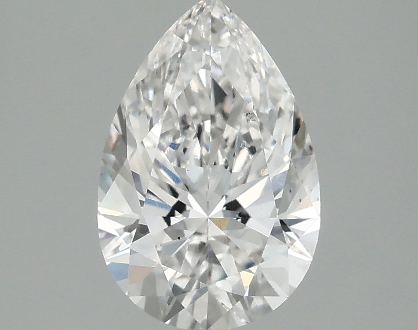1.74 Carat Pear Cut Lab Diamond