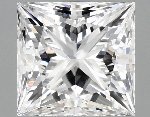 1.48 Carat Princess Cut Lab Diamond