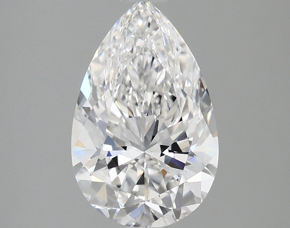 3.76 Carat Pear Cut Lab Diamond