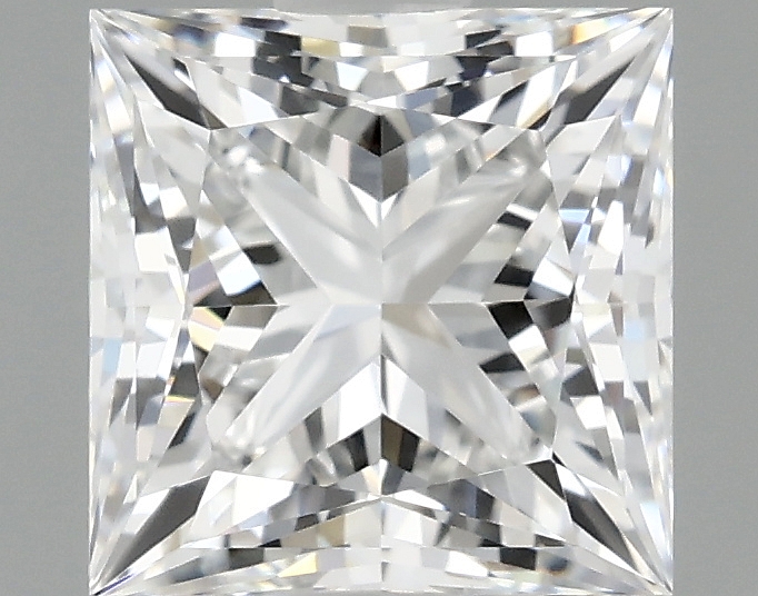 1.37 Carat Princess Cut Lab Diamond