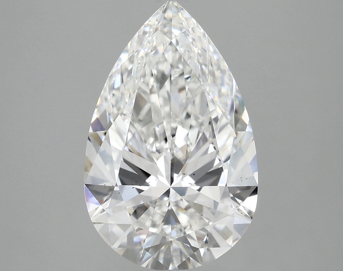 3.47 Carat Pear Cut Lab Diamond