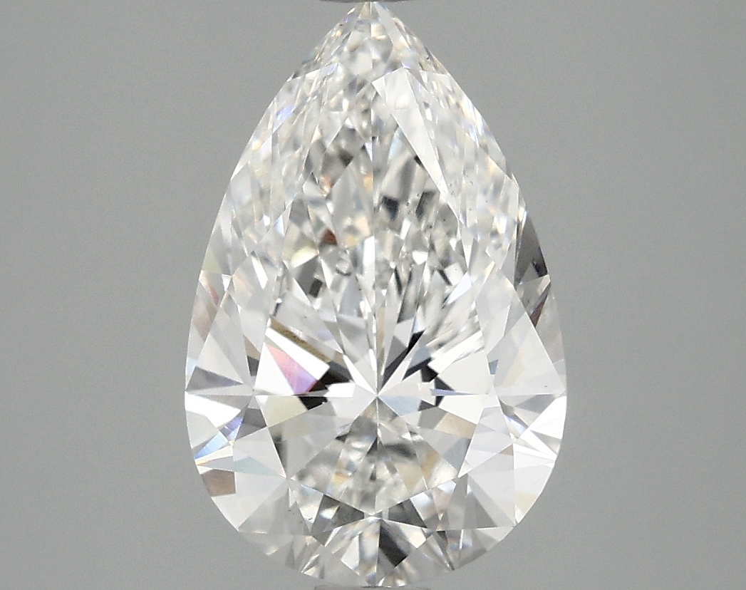 2.92 Carat Pear Cut Lab Diamond
