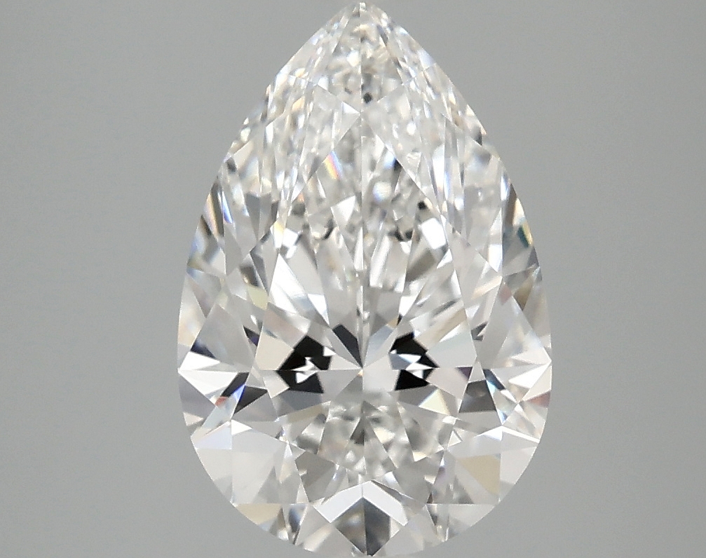 2.87 Carat Pear Cut Lab Diamond
