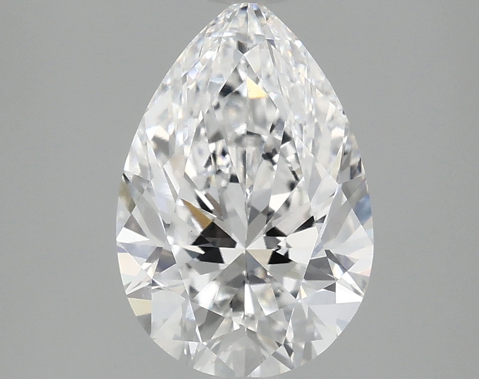 2.54 Carat Pear Cut Lab Diamond