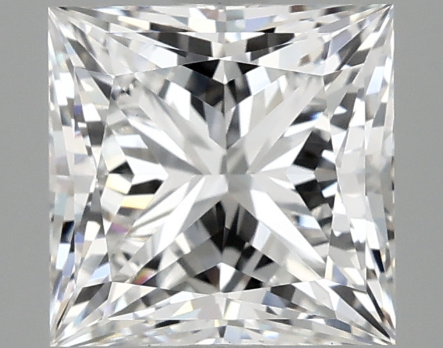 2.5 Carat Princess Cut Lab Diamond