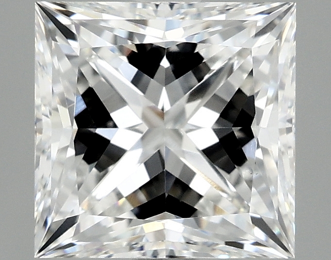 2.58 Carat Princess Cut Lab Diamond