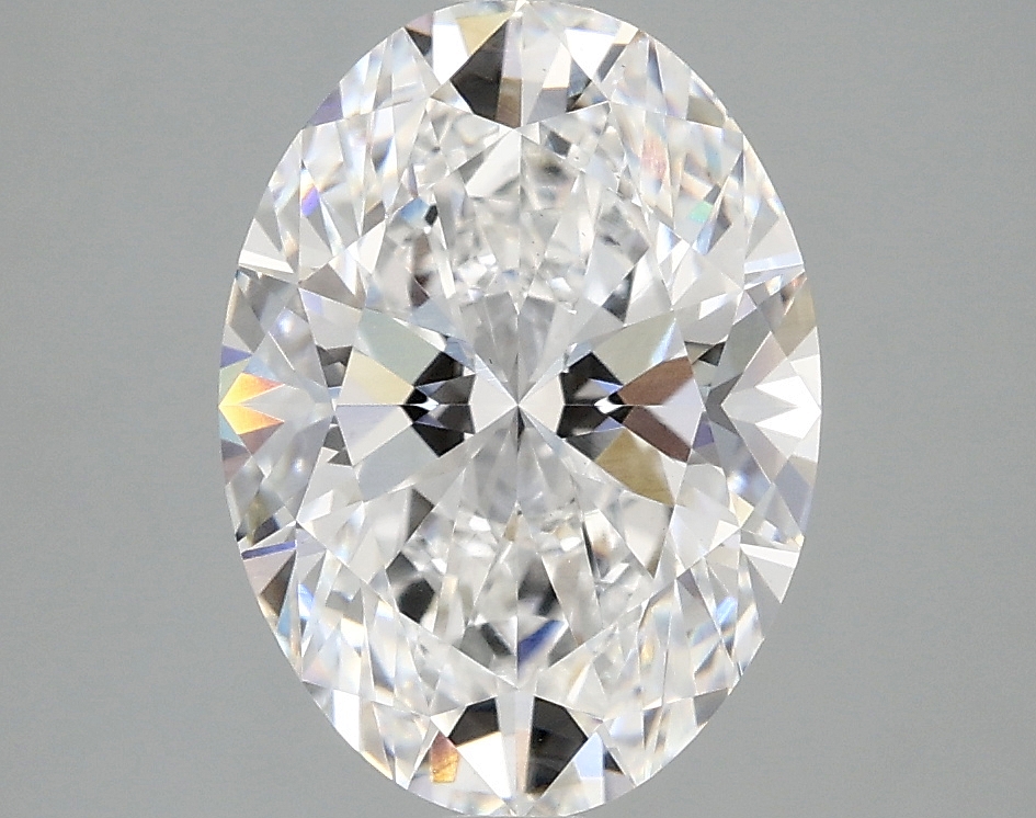 3.04 Carat Oval Cut Lab Diamond