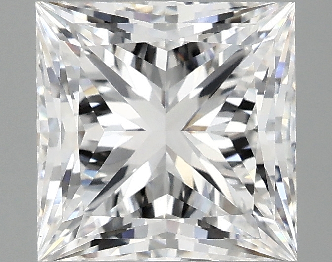 2.91 Carat Princess Cut Lab Diamond