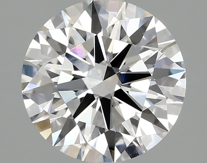 2.01 Carat Round Cut Lab Diamond
