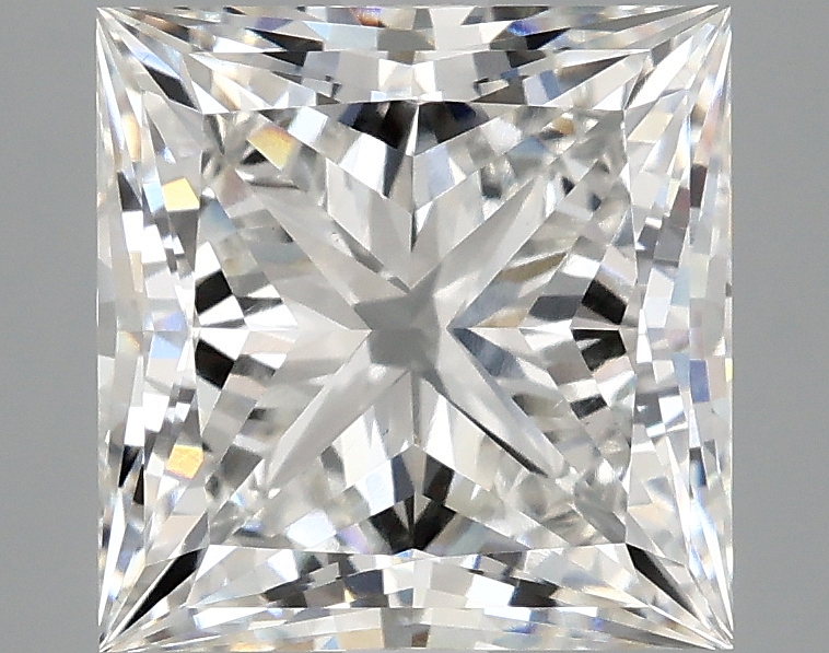 3.9 Carat Princess Cut Lab Diamond