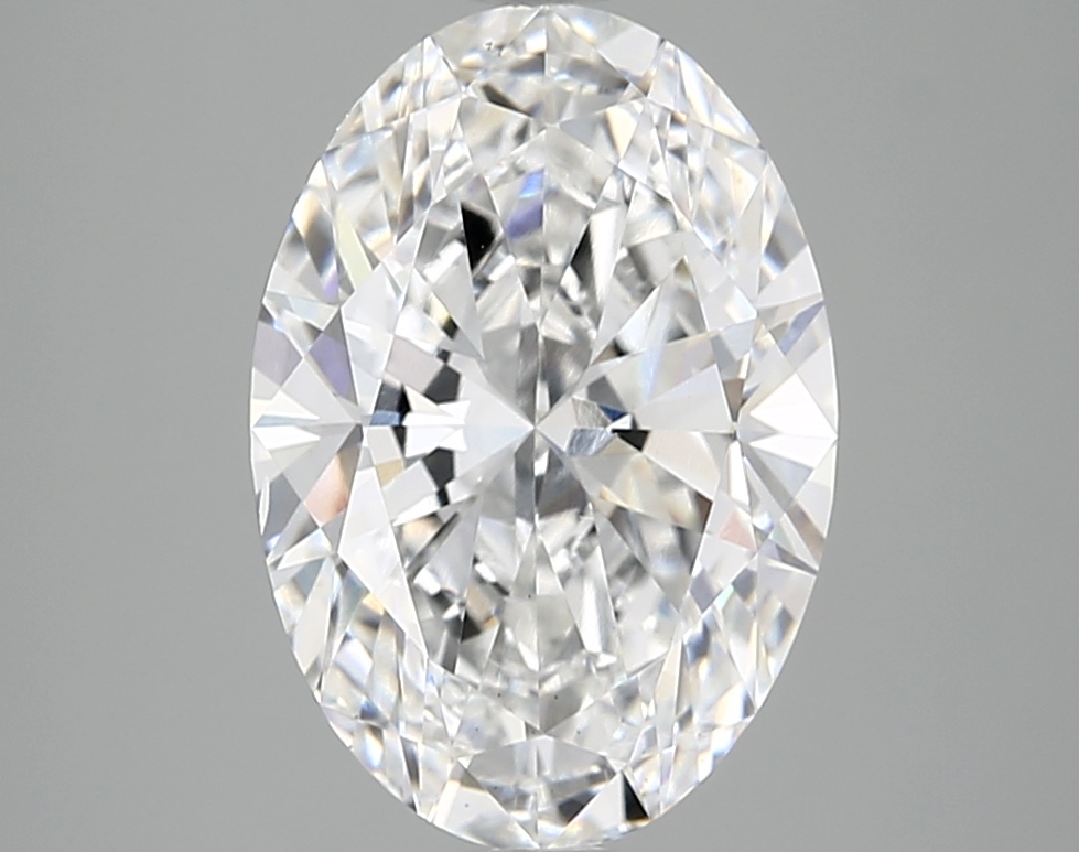 3.73 Carat Oval Cut Lab Diamond