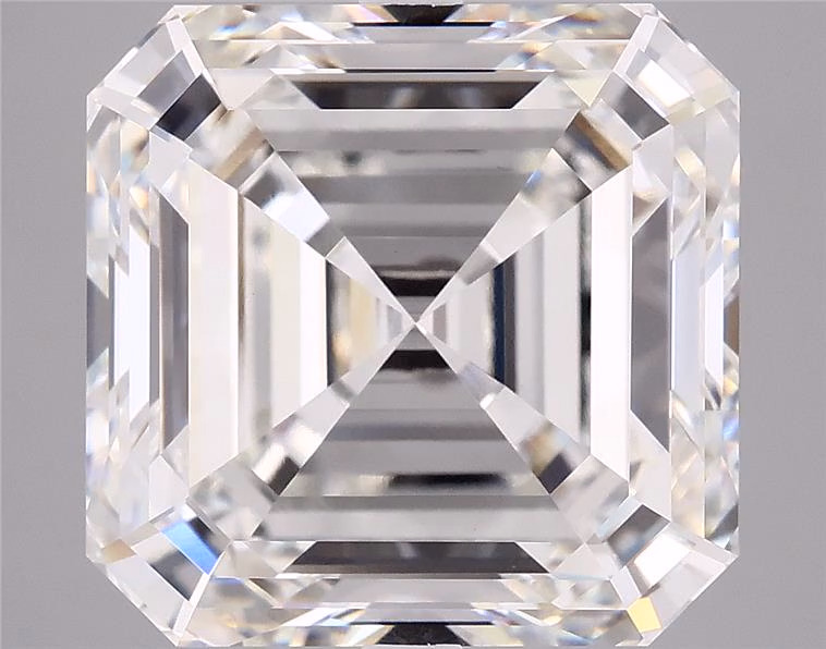 2.85 Carat Asscher Cut Lab Diamond