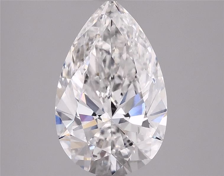 4.47 Carat Pear Cut Lab Diamond