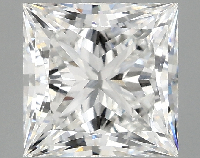 2.77 Carat Princess Cut Lab Diamond