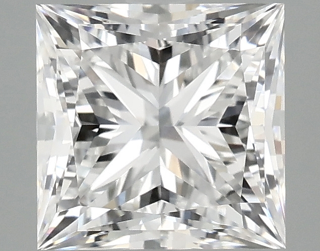 2.45 Carat Princess Cut Lab Diamond