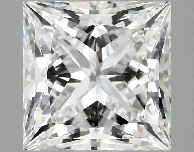 2.88 Carat Princess Cut Lab Diamond