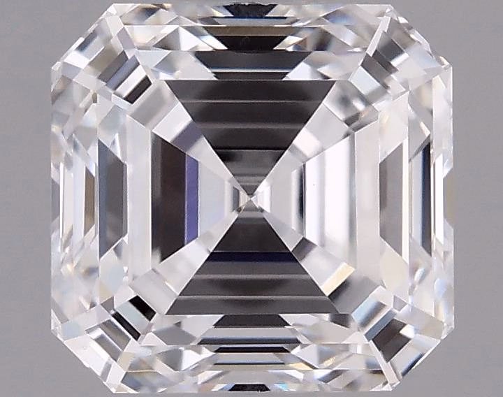 1.61 Carat Asscher Cut Lab Diamond